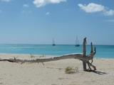 La Paloma vor Anker auf Barbuda, Karibik 2013